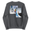 Thumbnail: AM Clothing Sport Sweatshirt with Snowboarding Print
