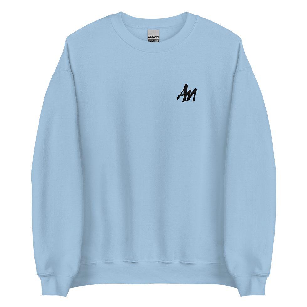 Thumbnail: AM Clothing Sport Sweatshirt with Snowboarding Print