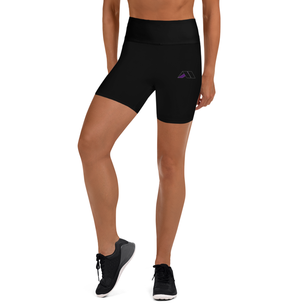 AM Clothing Yoga Shorts - Black