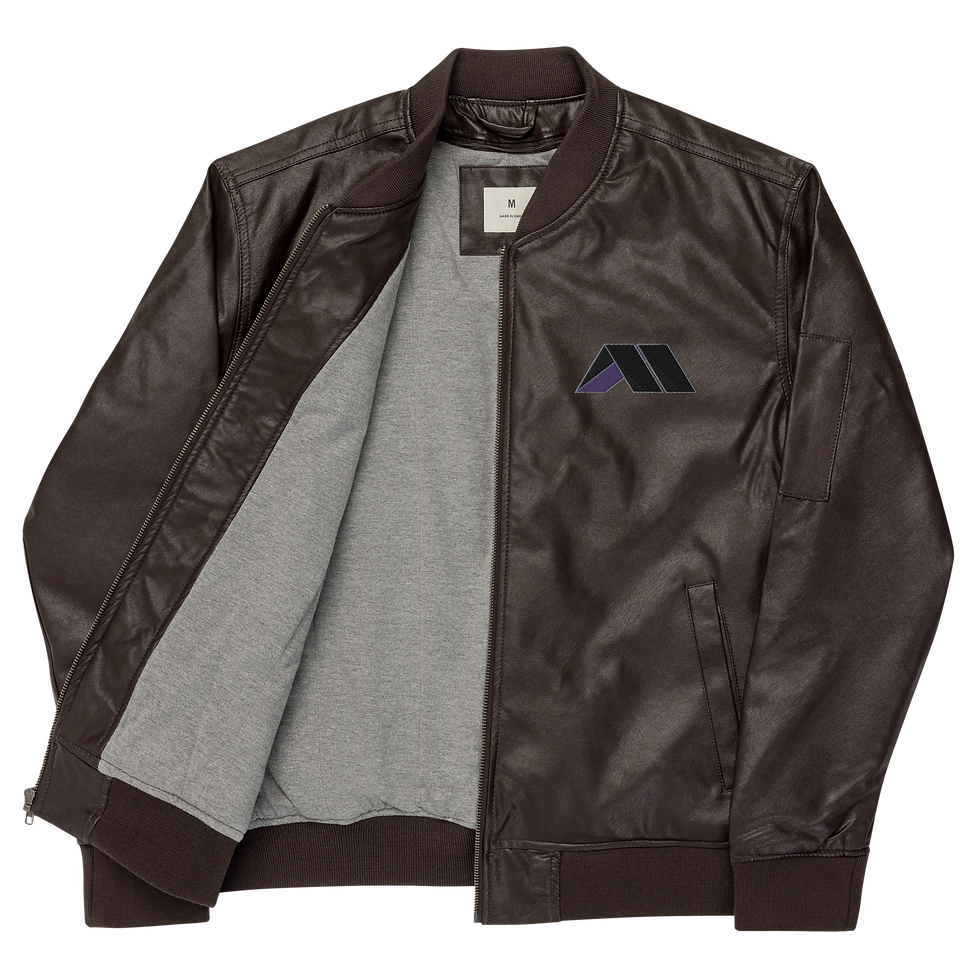 Thumbnail: Leather Bomber Jacket