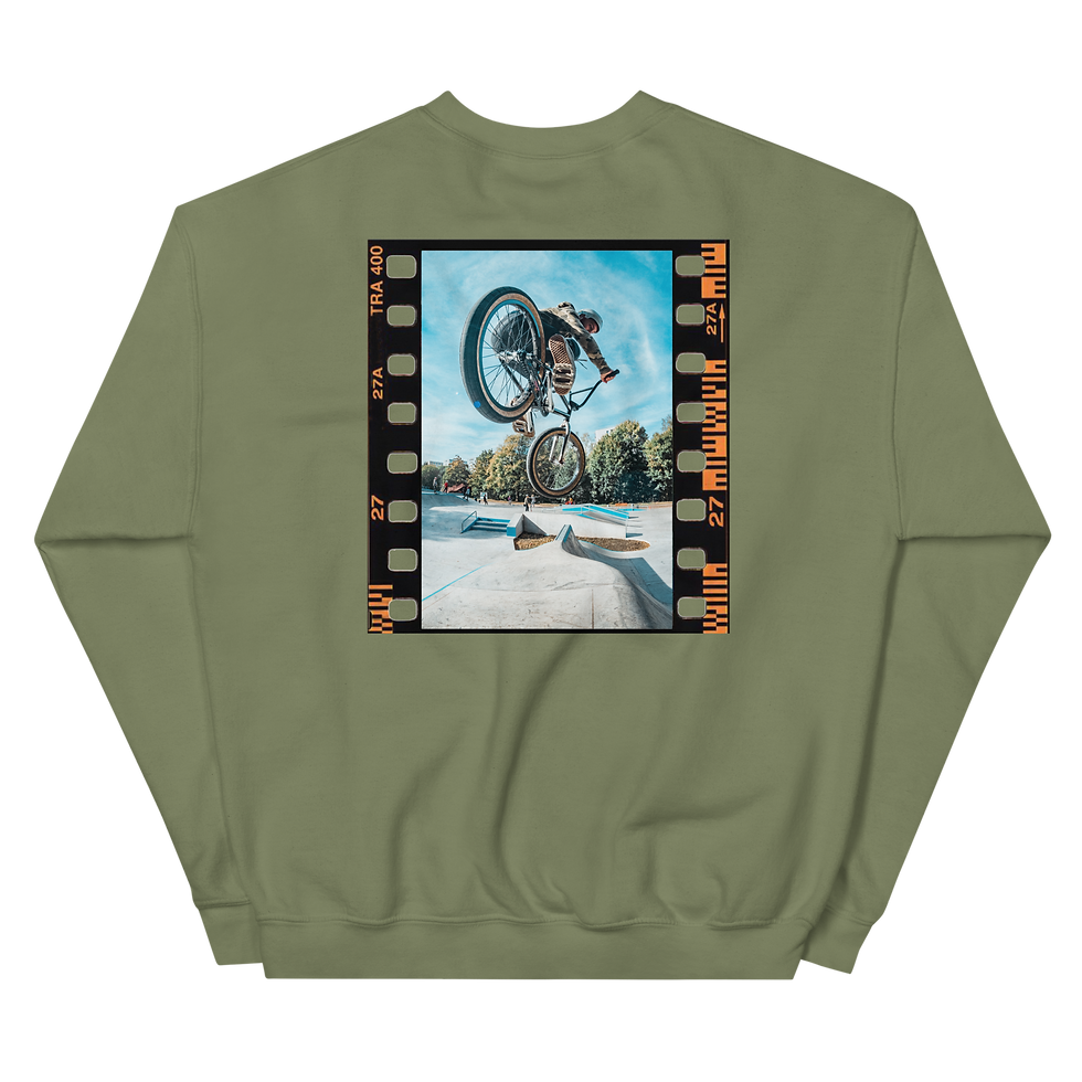 Thumbnail: AM Clothing Sport Sweatshirt with BMX Print