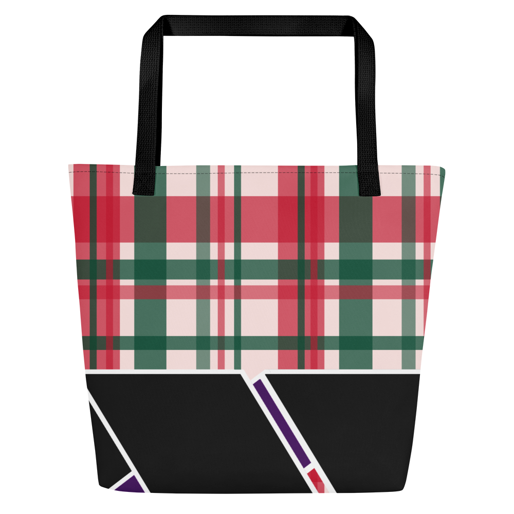 AM Clothing All-Over Print Large Tote Bag
