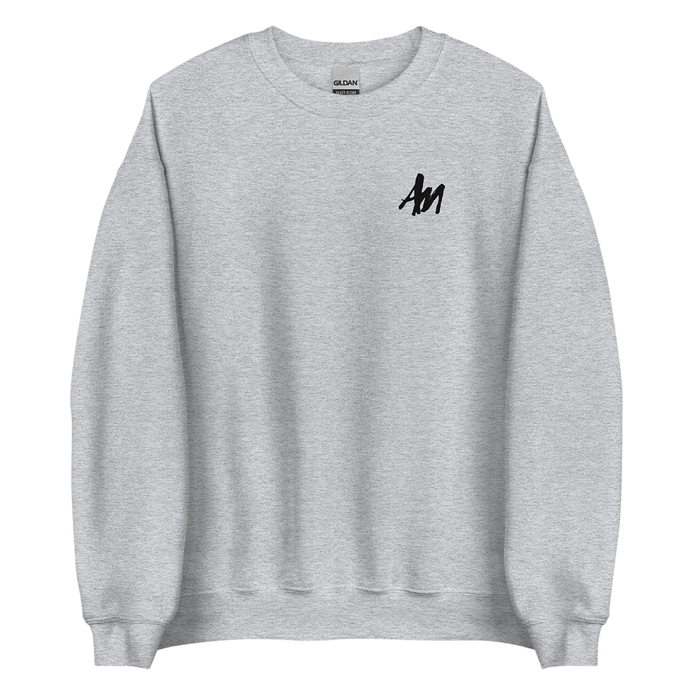 Thumbnail: AM Clothing Sport Sweatshirt with Snowboard Print
