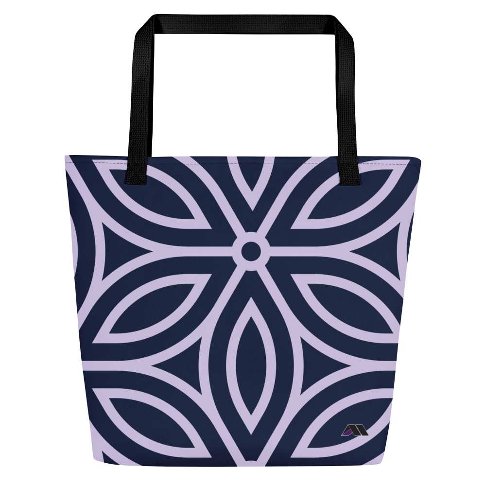 AM Clothing All-Over Print Large Tote Bag