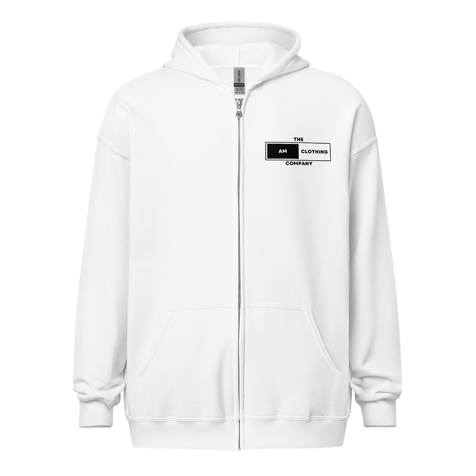 Thumbnail: The AM Clothing Company heavy blend zip hoodie