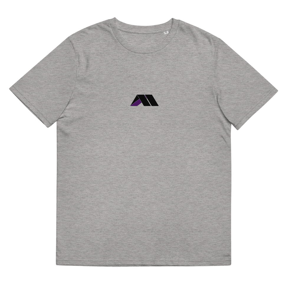 Thumbnail: Unisex White AM Clothing Logo Organic Cotton T-shirt