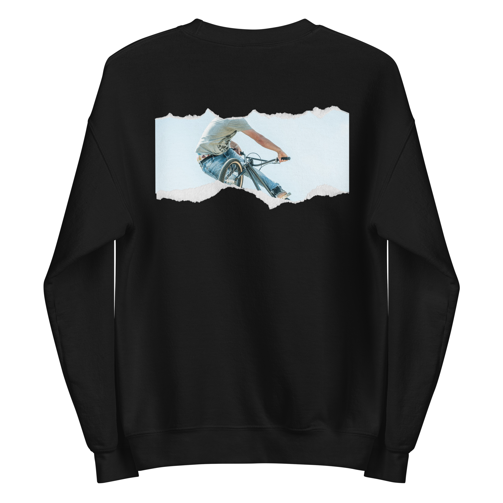 AM Clothing Sport Sweatshirt with BMX Print
