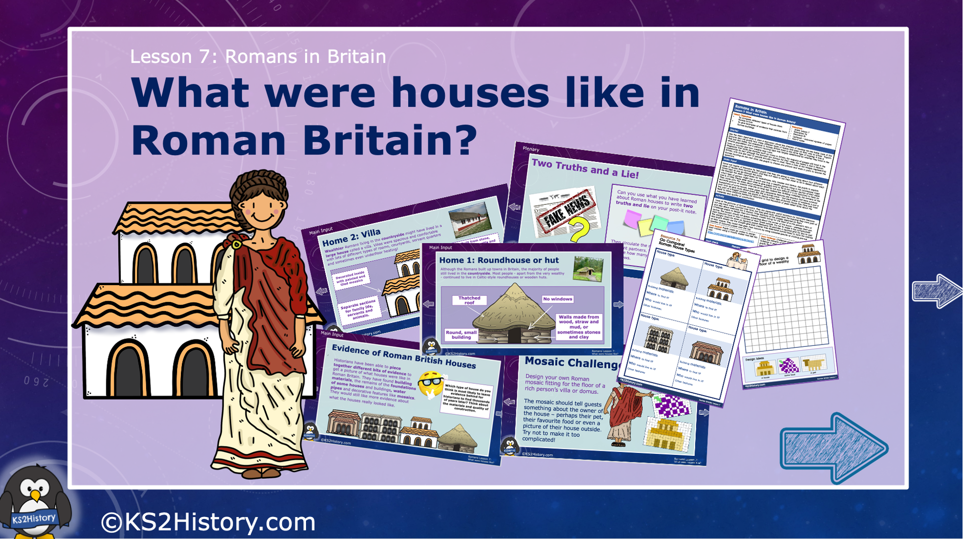 7. What were houses like in Roman Britain?