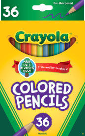 36 Ct Colored Pencils