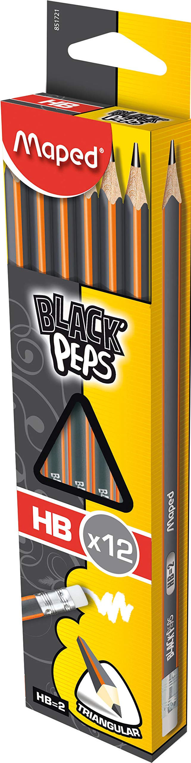 TRIANGULAR GRAPHITE HB PENCIL