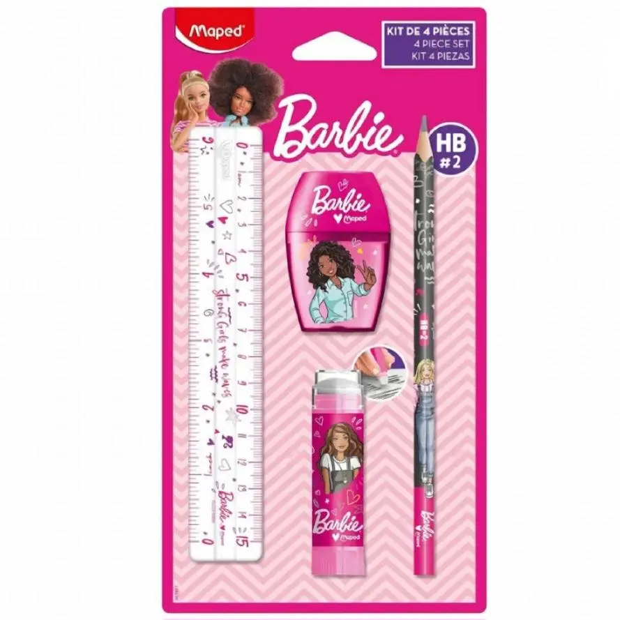 BARBIE MINI STATIONERY SET