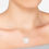 Thumbnail: Cosmic Full Moon Necklace - White Topaz