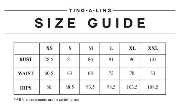 Thumbnail: TING-A-LING Flirt Skirt - Jungle Paradise