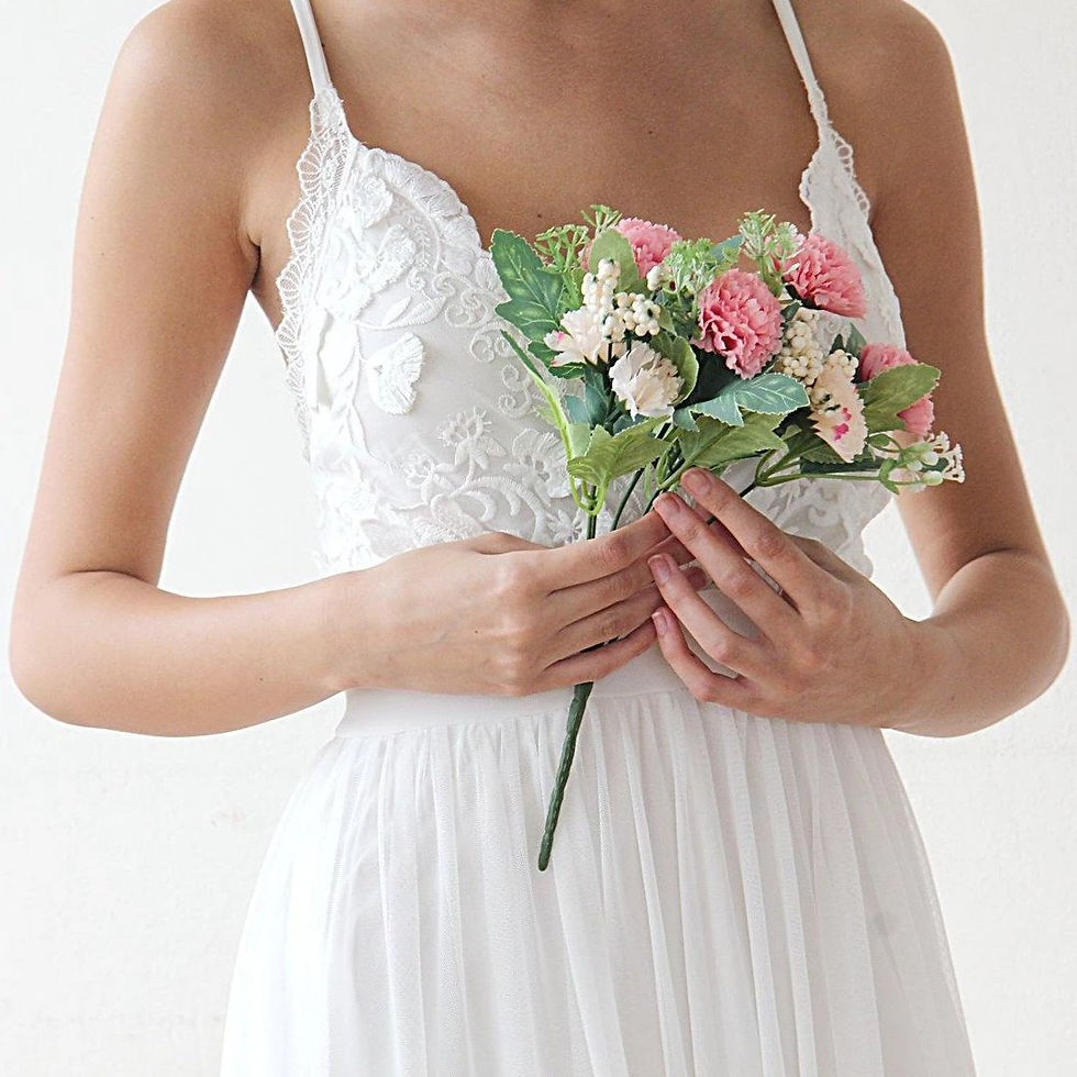 Thumbnail: Bestseller Lace Spaghetti Straps Maxi Dress  #1188