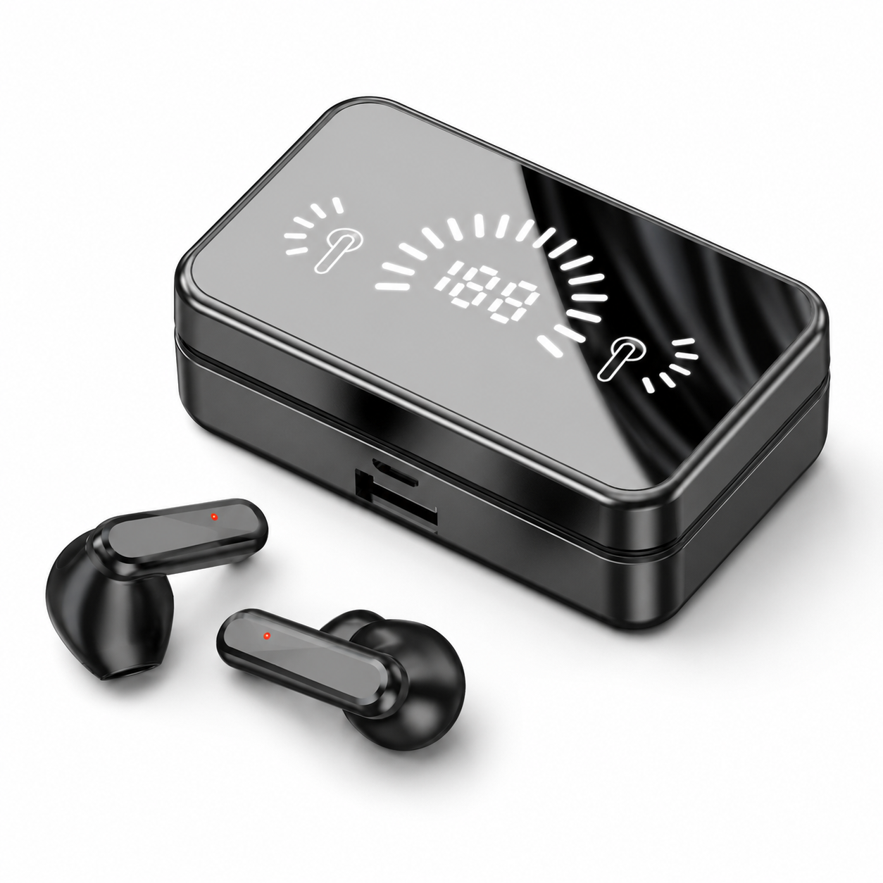 Fone Bluetooth S20 TWS com Display LED e Estojo Carregador