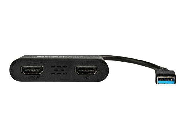 Miniatura: STARTECH.COM USB 3.0 TO DUAL HDMI ADAPTER, 1X 4K 30HZ & 1X 1080P, EXTERNAL VIDEO