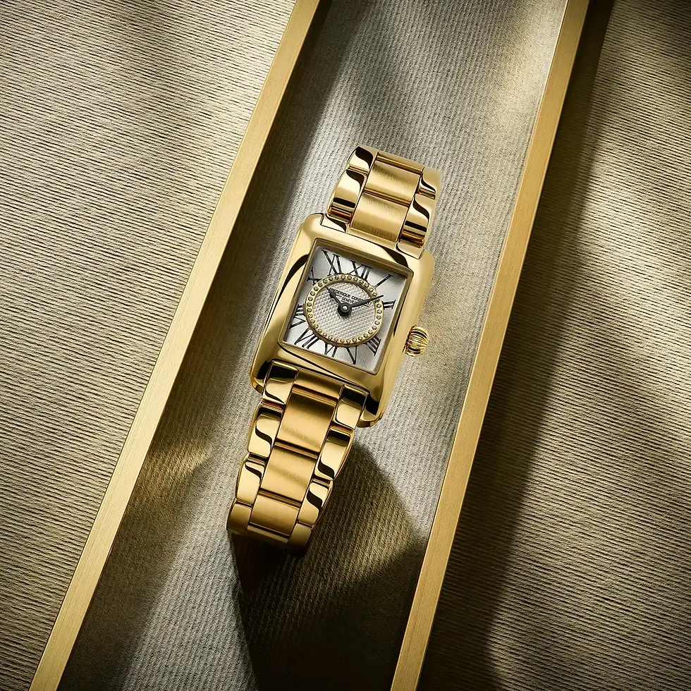 Thumbnail: Frederique Constant Ladies Classic Carree Gold