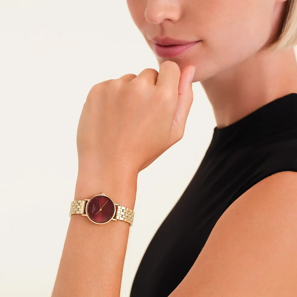 Thumbnail: Rosefield Small Edit Burgundy