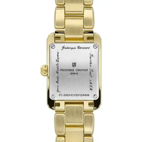 Thumbnail: Frederique Constant Ladies Classic Carree Gold