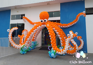 Polvo Gigante de Baloes