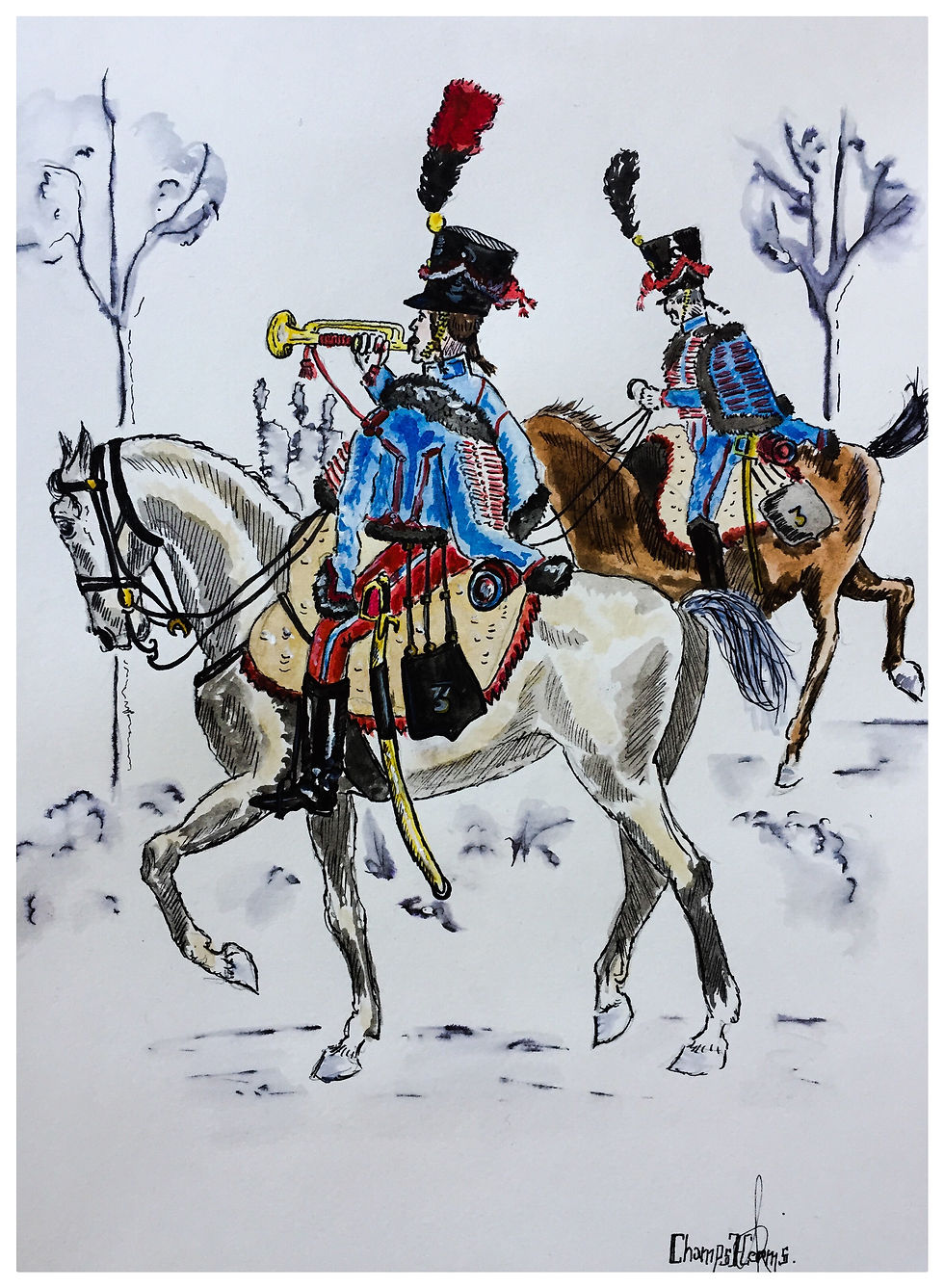 Le Clairon de cavalerie