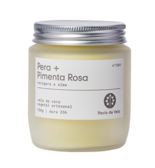 Miniatura: Pavio de Vela - Pera + Pimenta Rosa - 35 horas