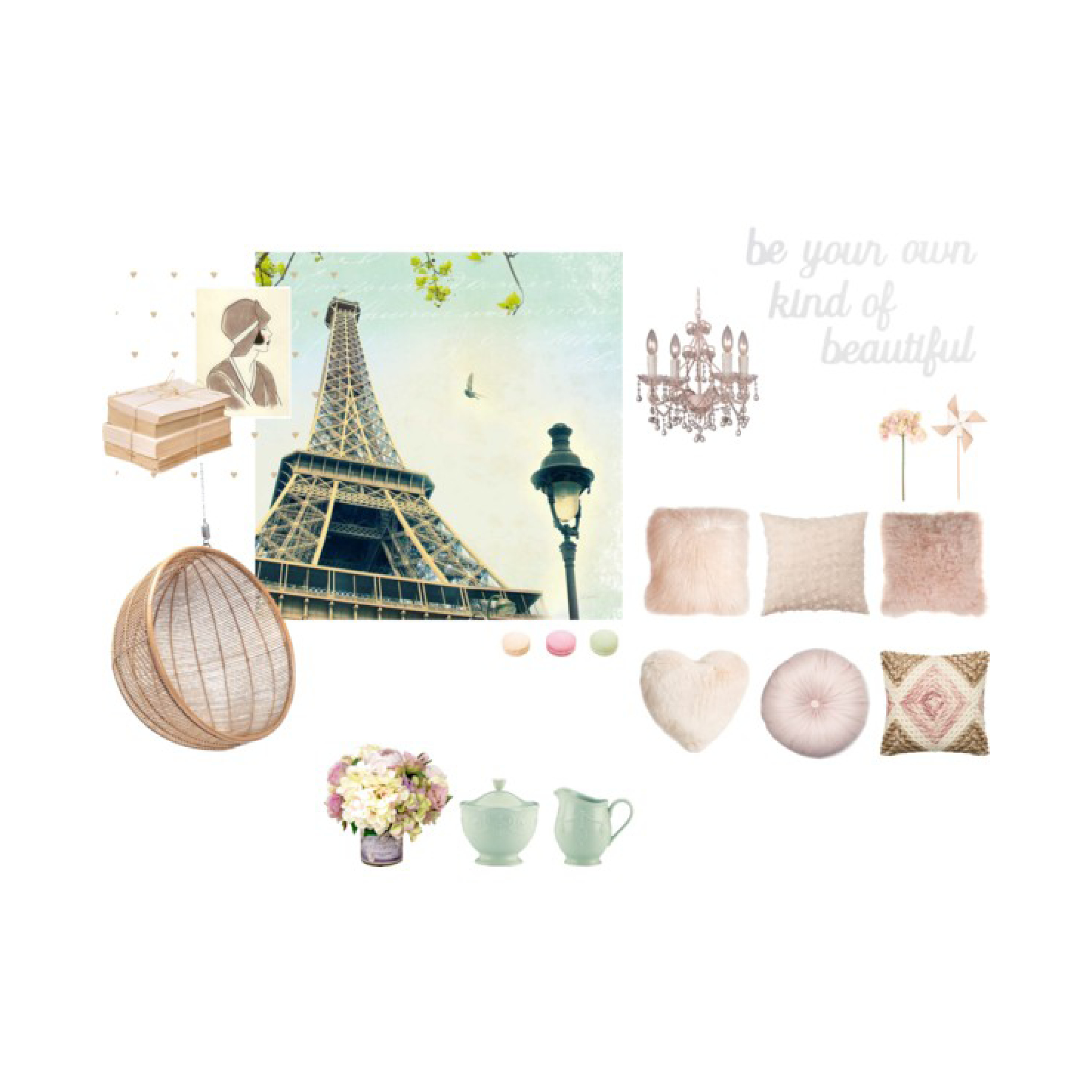 Paris Eiffel Letter