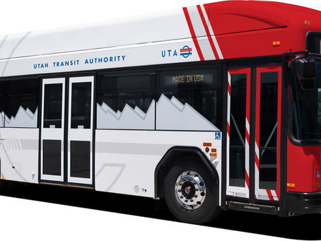 GILLIG Receives Order For 44 Electric Buses In Utah