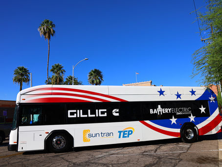 Sun Tran Rolls Out GILLIG Battery-Electric Bus