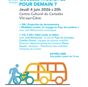 Ciné débat "Quelles mobilités pour demain?", le 4 juin 2026