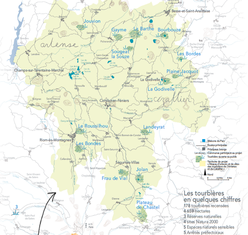 Labellisation Ramsar des "tourbières et lacs du Cézallier et de l’Artense"