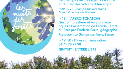 Bistrot du Parc "Forêt et climat, parlons-en !", le 20 juin 2026
