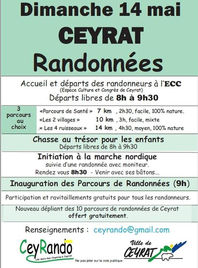 14/05/2017 > Randonnées pédestres et chasse au trésor pour les enfants (63)