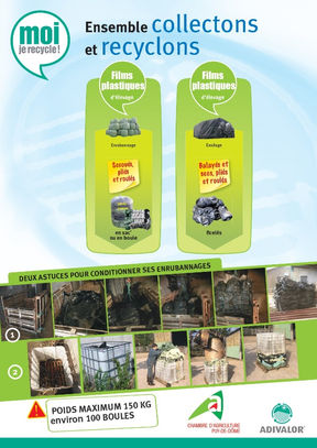 La collecte des films plastiques agricoles