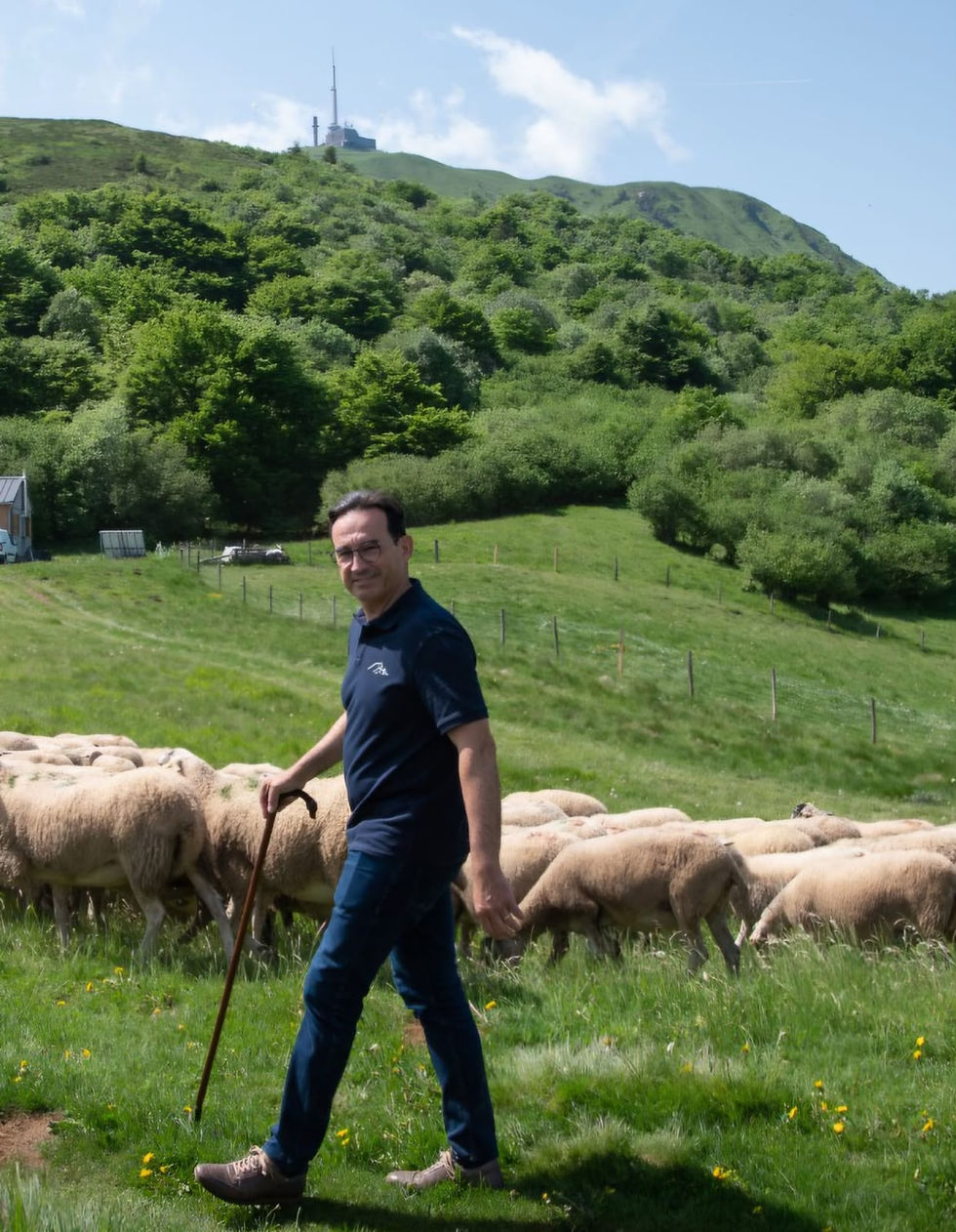 Lionel Chauvin, président du Parc naturel régional des Volcans d'Auvergne