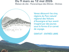 Exposition "Carnet de voyage dans le Parc des Volcans d’Auvergne"