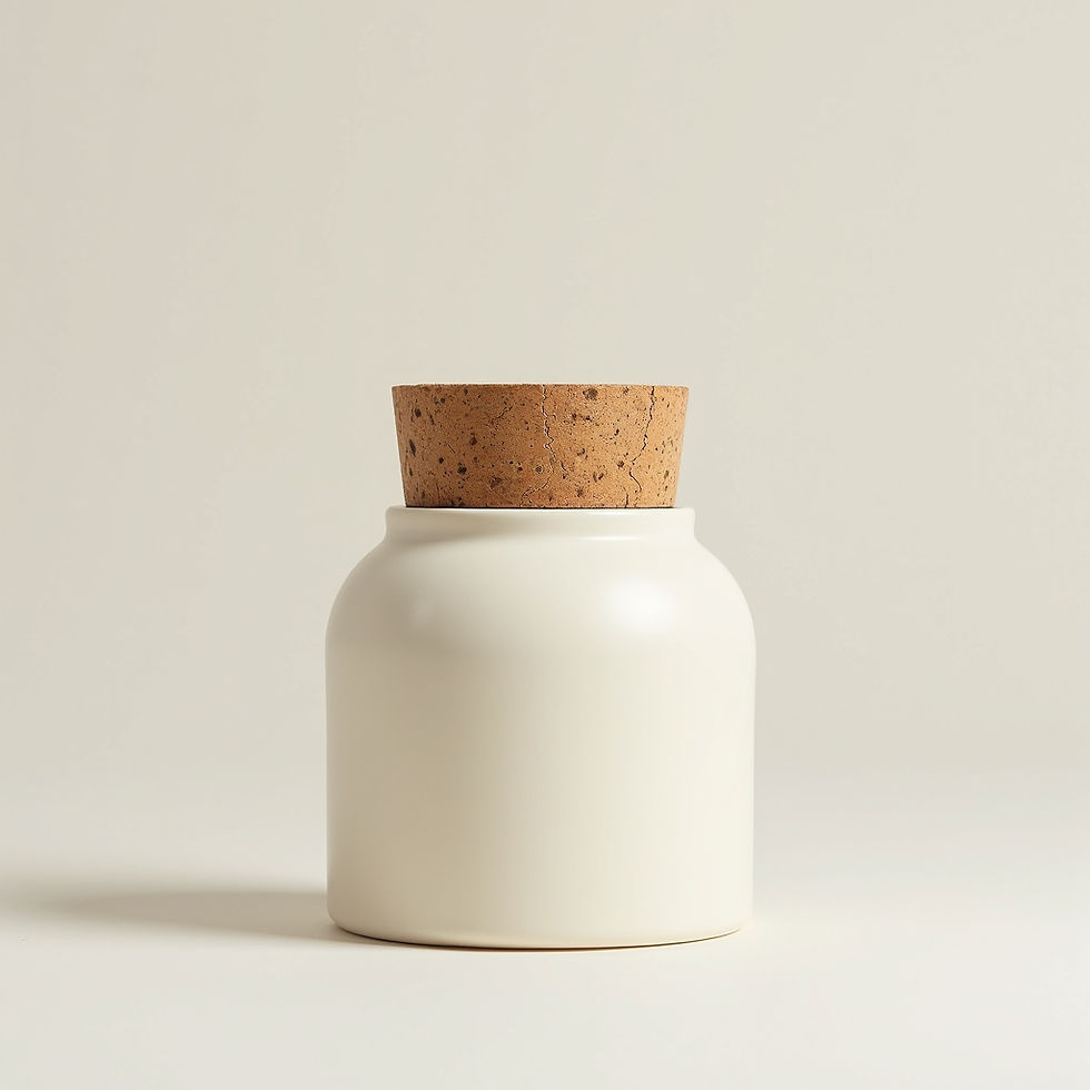 Ceramic Herb Jar