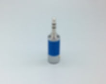 3.5mm  stereo jack wide barrel blue carbon fibre