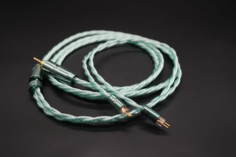 Thumbnail: Silver lake occ silver plated copper litz iem cable