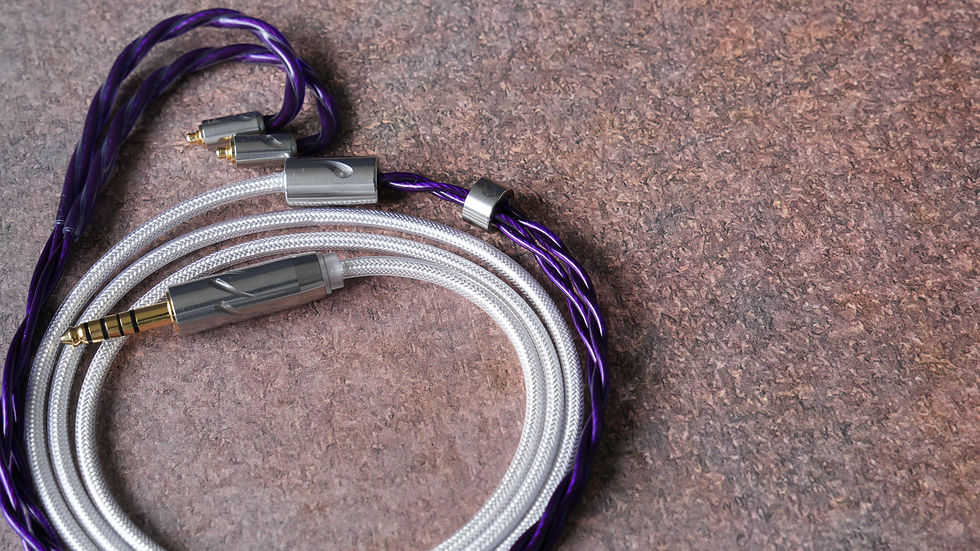 Thumbnail: (31) 4ft silver plated copper hybrid litz