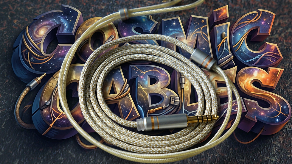 Thumbnail: (6) 4ft silver plated copper, gold plated copper and pure silver