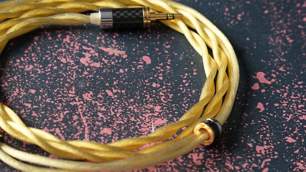 Thumbnail: (9) 4ft type 6 litz gold plated copper