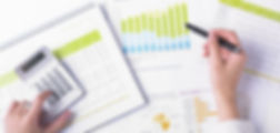Business person crunching numbers