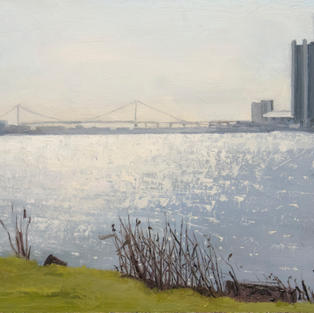 Ambassador Bridge from Belle Isle, Gregory Carr