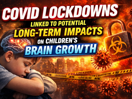 COVID Lockdowns Linked to Potential Long-Term Impacts on Children’s Brain Growth