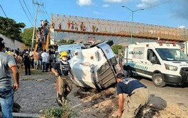 Chiapas: fatal accidente por la criminal política de migración de la 4T
