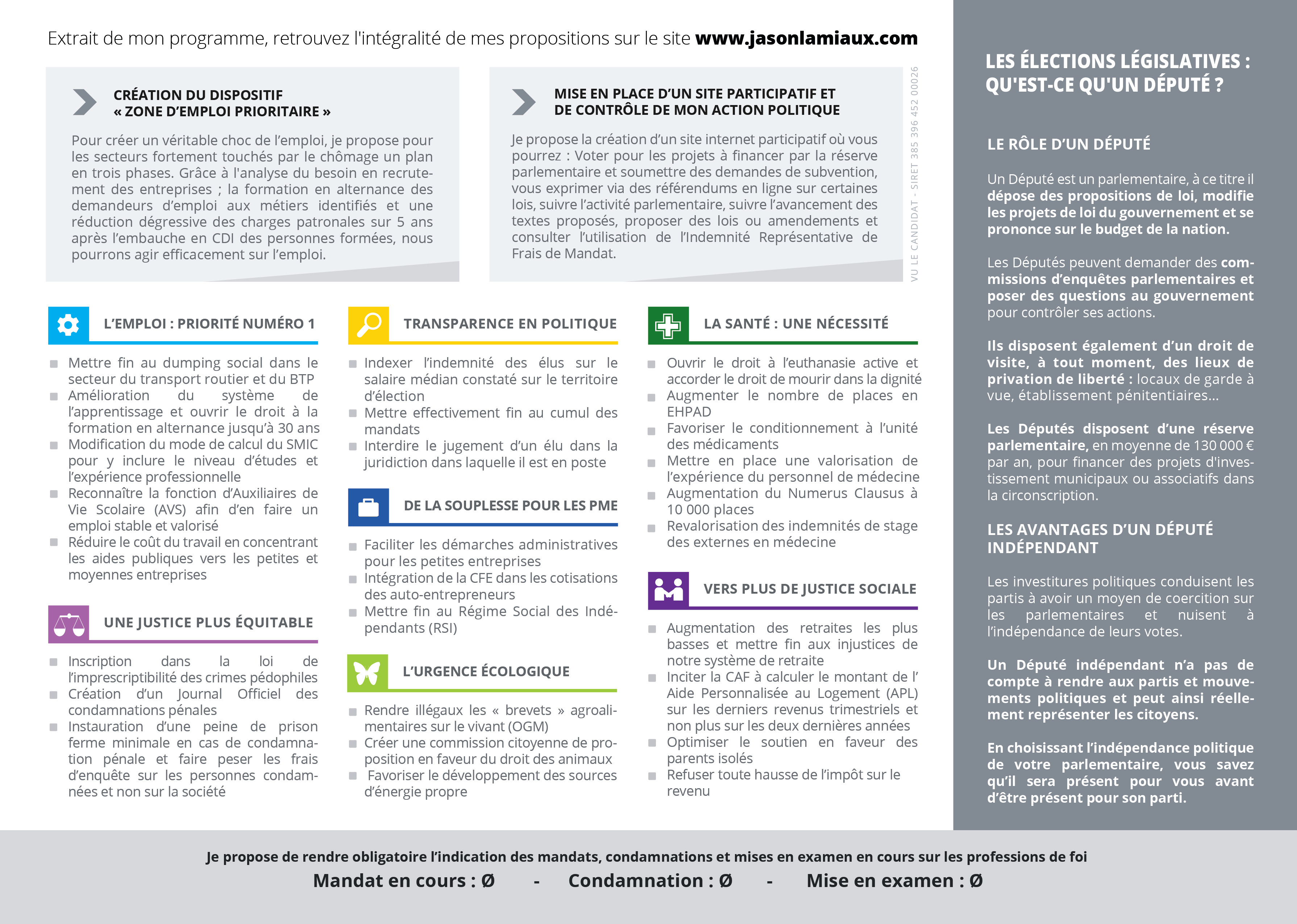 Circulaire de campagne