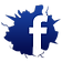 Cracked-Facebook-Logo