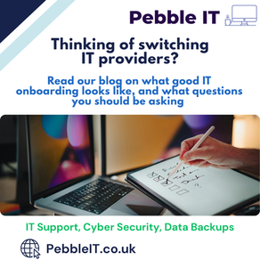 Switching IT Providers? Why onboarding is the most critical step