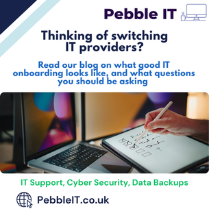 Switching IT Providers? Why onboarding is the most critical step